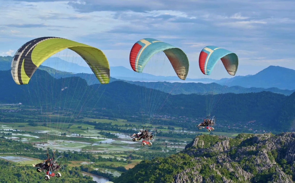 Paramotor Tandem Flight